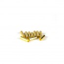 Goldkontaktstecker 5er Set